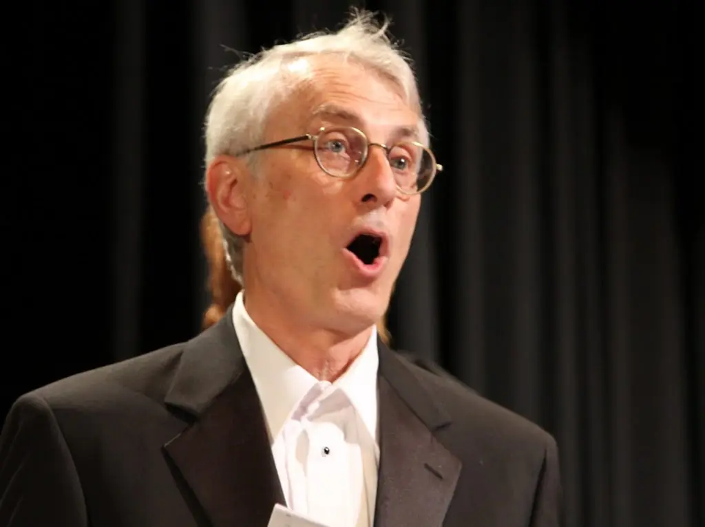 Greenbrier Valley Chorale singer performing a solo